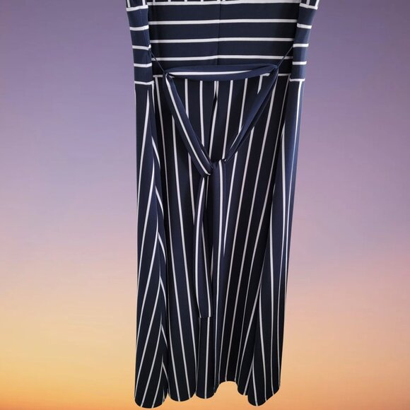 Ladies Ralph Lauren Size 10 Stripe Dress - Picture 3 of 10